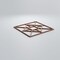 Ekena Millwork Small Jamestown Decorative Fretwork Wood Wall Panels, Red Oak, 11 3/8"W x 11 3/8"H x 3/8"T WALW12X12X0375JTNRO - alternate 3